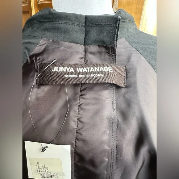 Junya Watanabe for Comme des Garcons Jacket with Ruched Sleeves - Picture 8 of 15